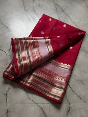 Premium  Banarasi semi katan soft Saree