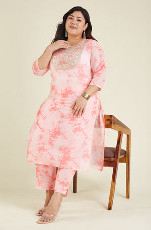 Festive and party wear Kurti Pant set