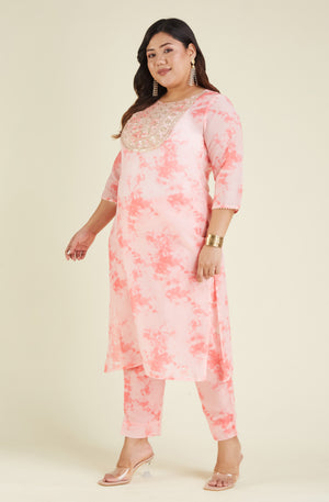 Festive and party wear Kurti Pant set
