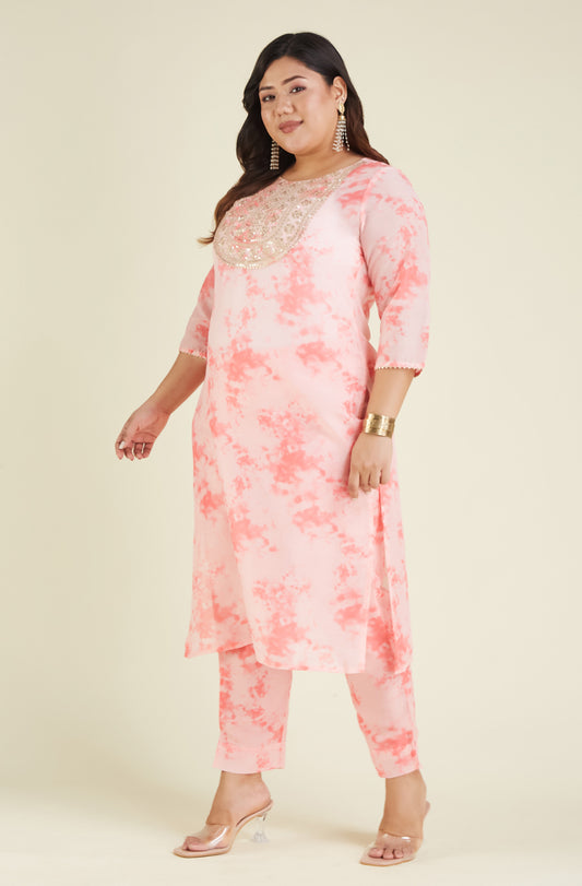 Festive and party wear Kurti Pant set