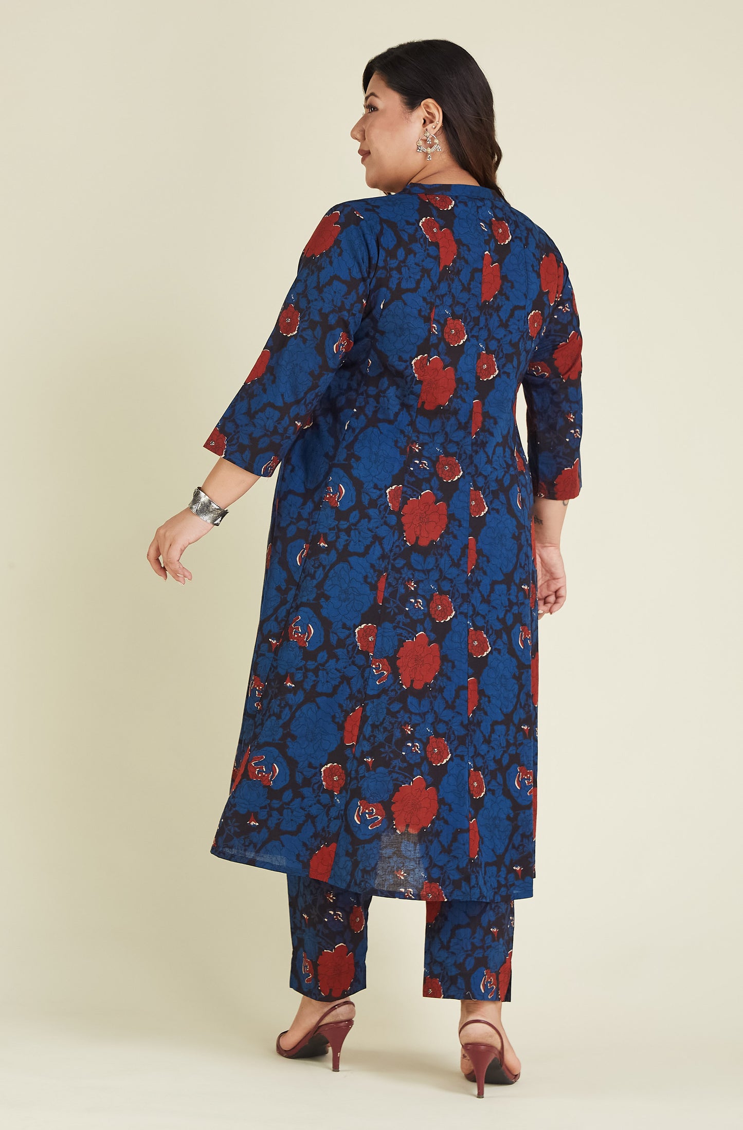 Office/College wear A-line Kurti with Pant