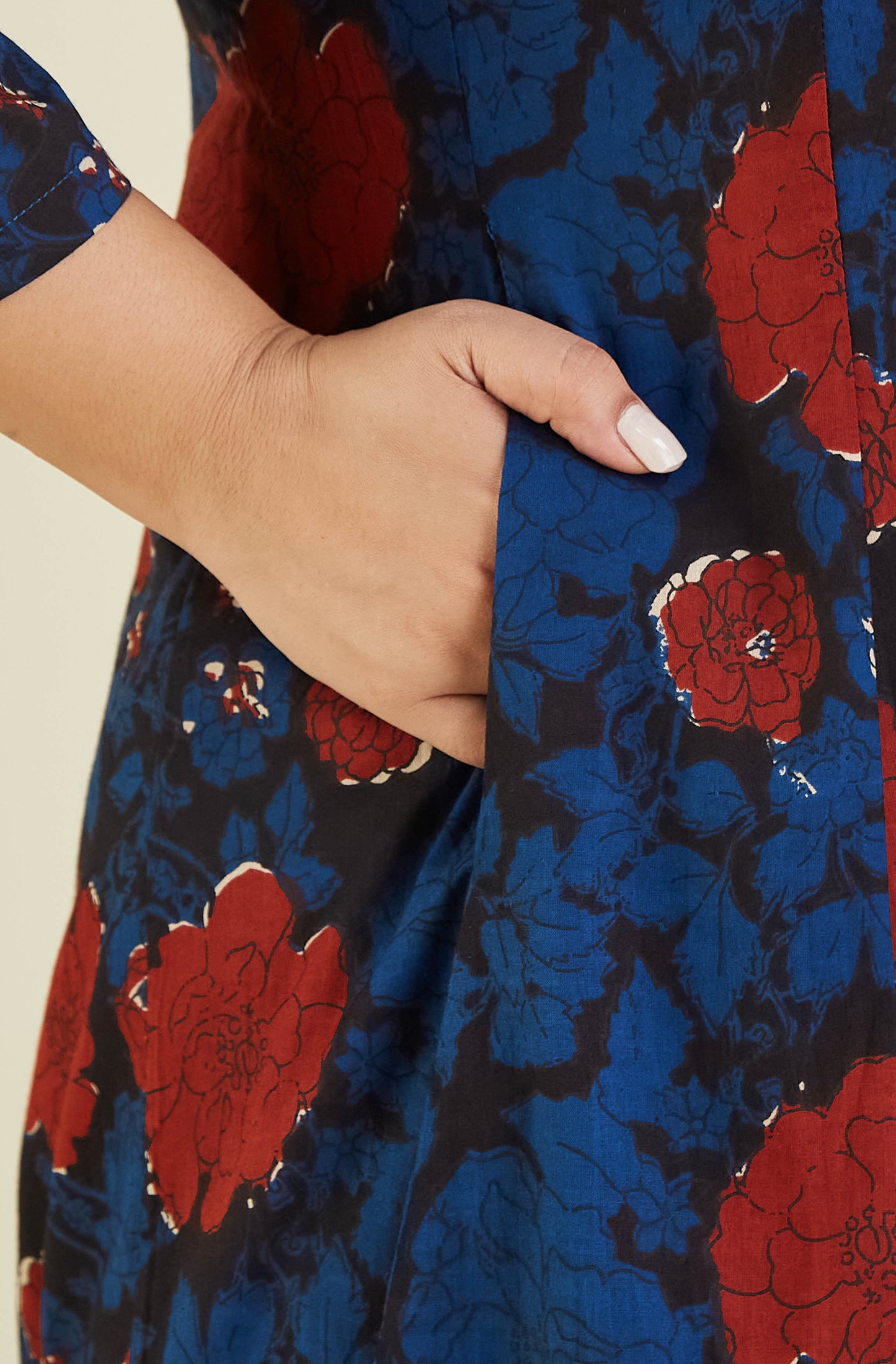 Office/College wear A-line Kurti with Pant
