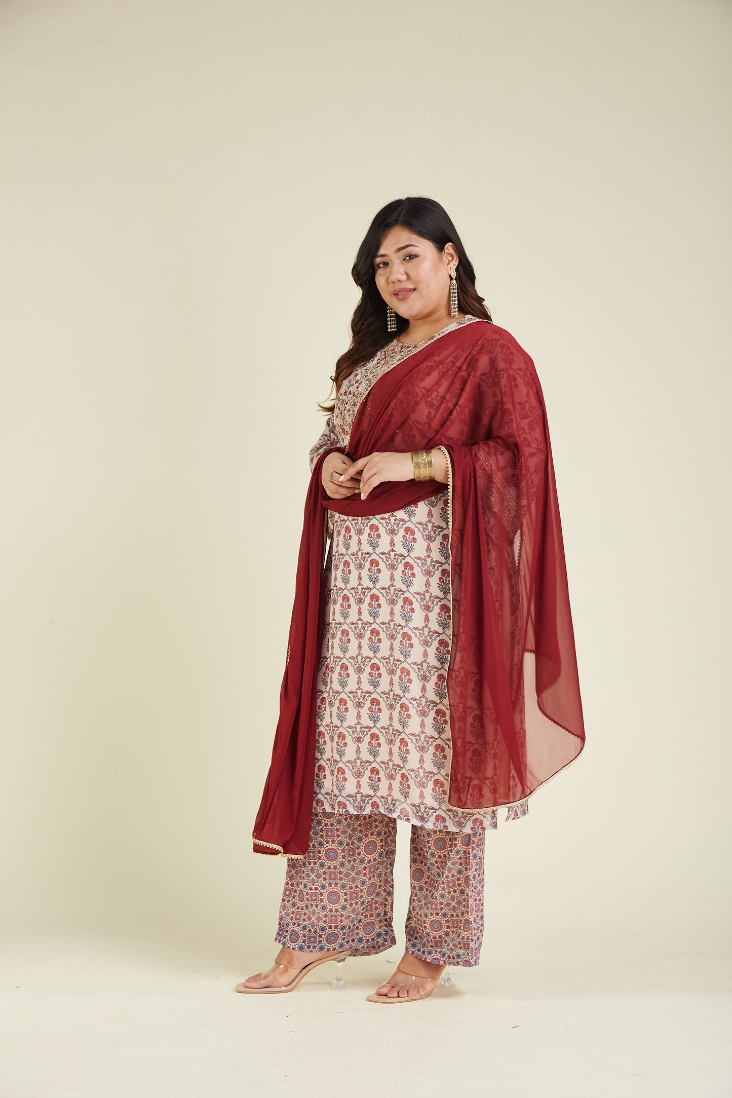 Festive and Party Wear Georgette kurta set