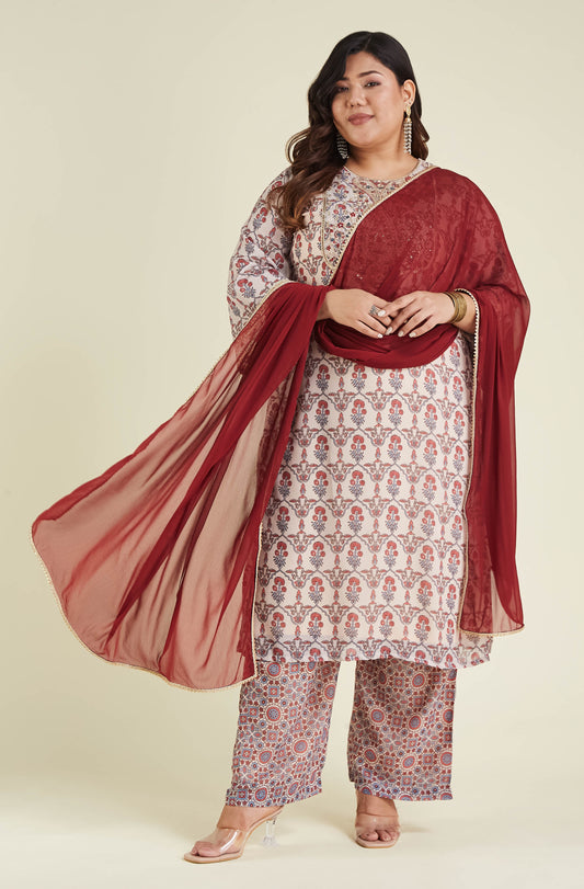 Festive and Party Wear Georgette kurta set
