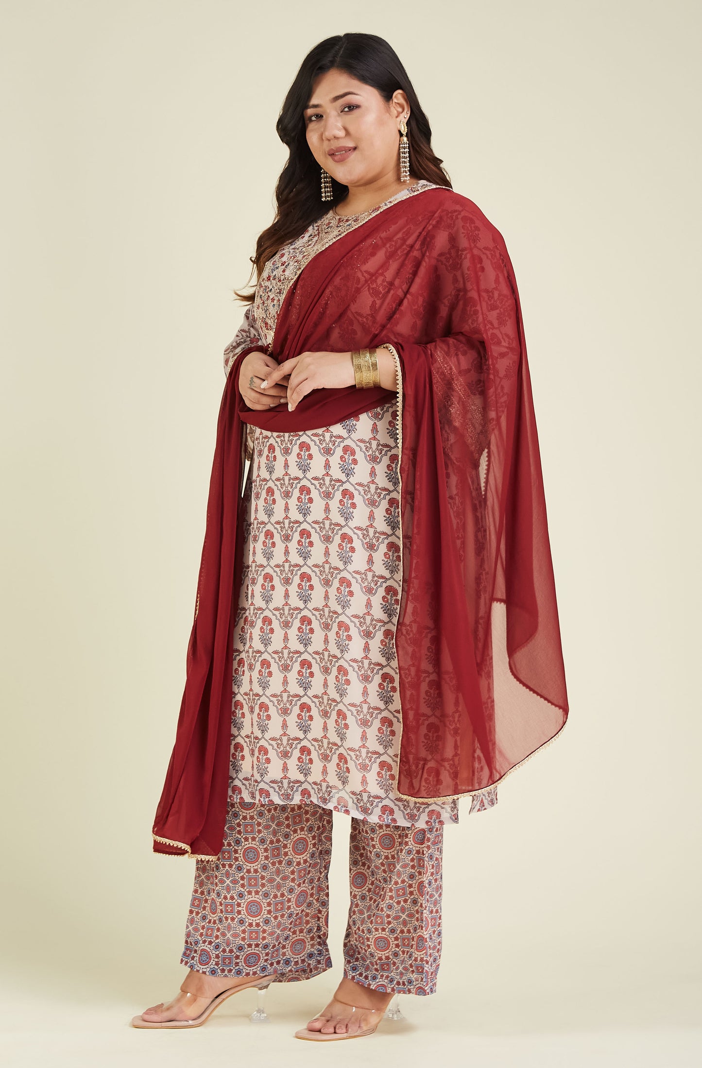 Festive and Party Wear Georgette kurta set