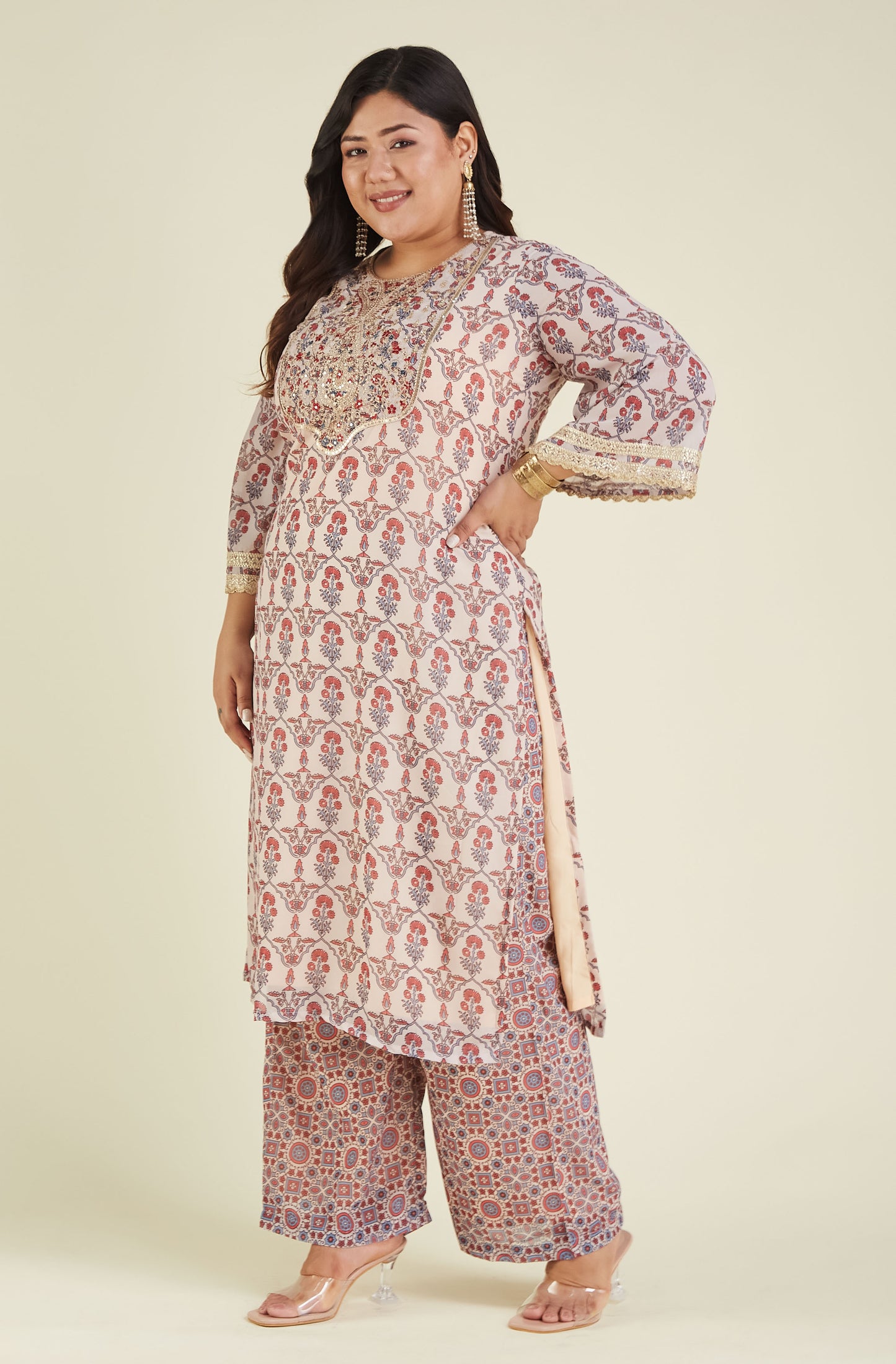 Festive and Party Wear Georgette kurta set