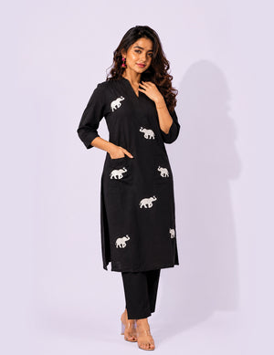Office and college wear Cotton Kurta with Pants